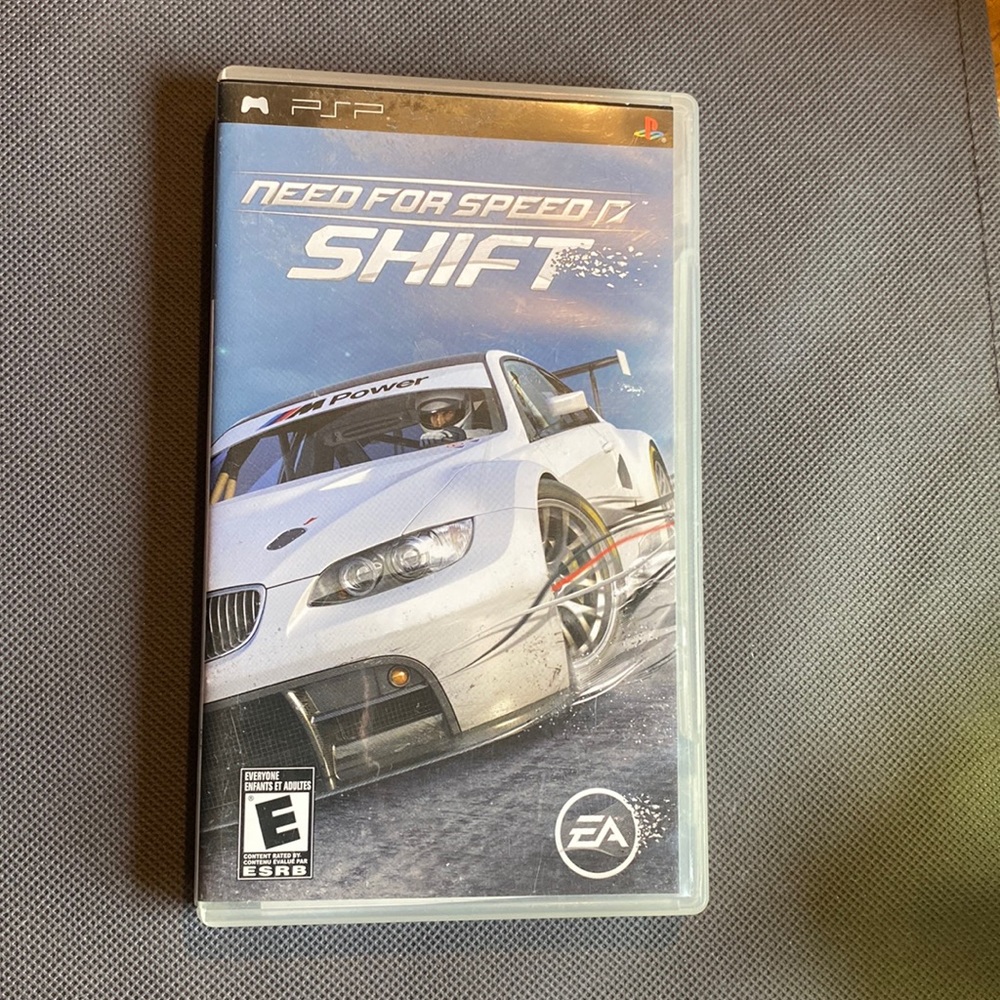 PSP need for speed shift in sleeve with booklet good condition not tested